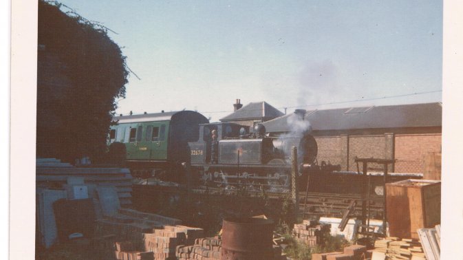 No.32678 at Havant taken from builder’s yard, 30 August 1961